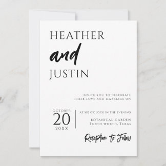 Template 3 Wedding Invitation