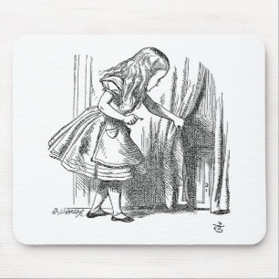 Template Alice Looking for the Door Mouse Mat