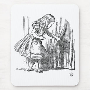 Template Alice Looking for the Door Mouse Mat