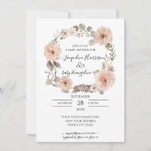 Template Baby Shower