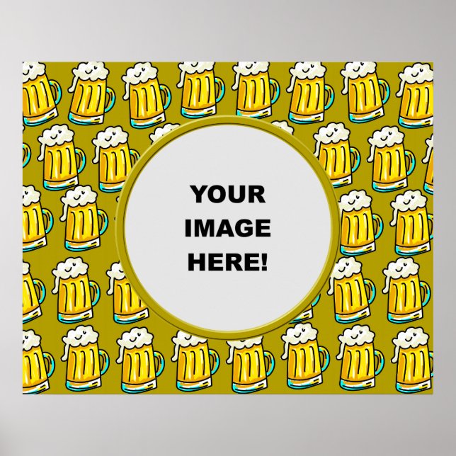 Template, Beer Border Poster (Front)