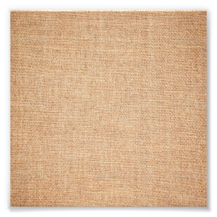 Template - Burlap Background Photo Print