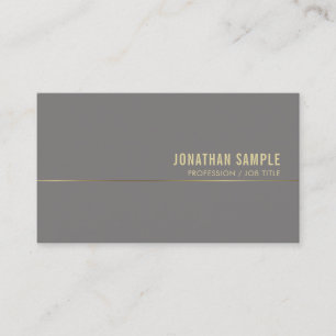 Template Business Card Gold Professional Elegant