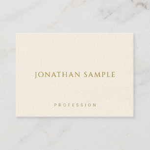 Template Business Cards Gold Text Elegant Modern