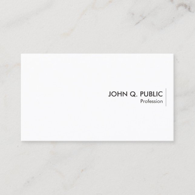 Template Business Cards Personalised Professional (Front)