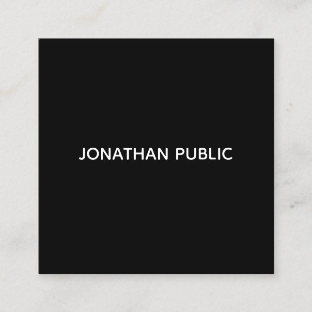 Template Business Cards Professional Modern Simple (Front)