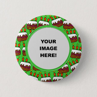Template, Cake Border 6 Cm Round Badge