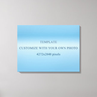 template canvas print