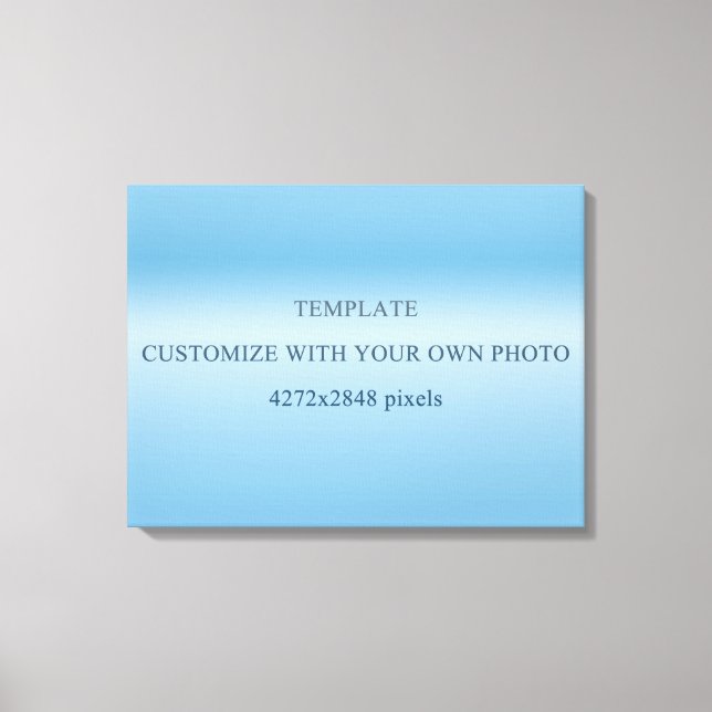 template canvas print (Front)