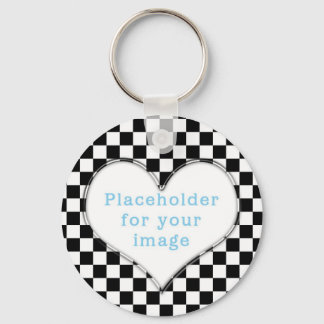 Template "Chequered" Key Ring