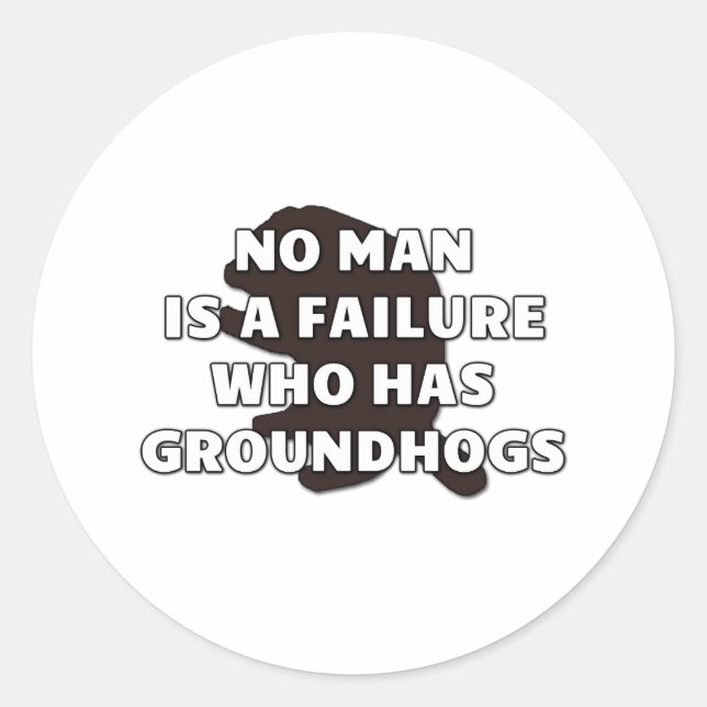 template classic round sticker (Front)
