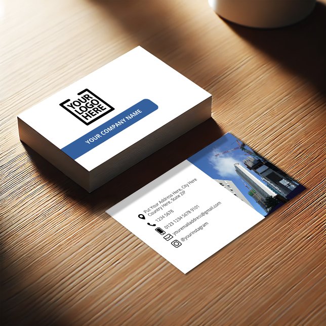 Template Company Overview Business Card (Creator Uploaded)