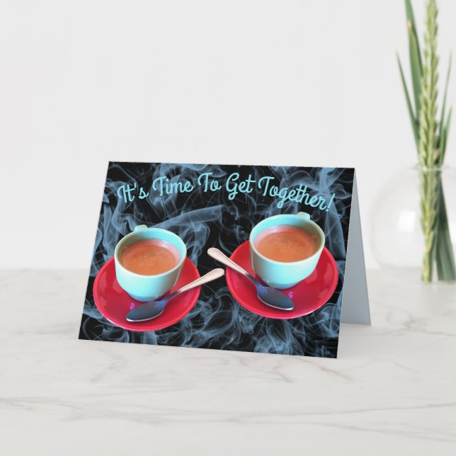 Template Cover Colourful Espresso Cups Blank Insid (Front)