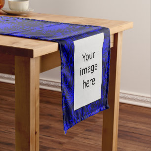 Template - Crest w Tartan Short Table Runner