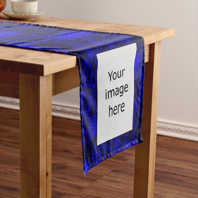Template - Crest w Tartan Short Table Runner (In Situ)