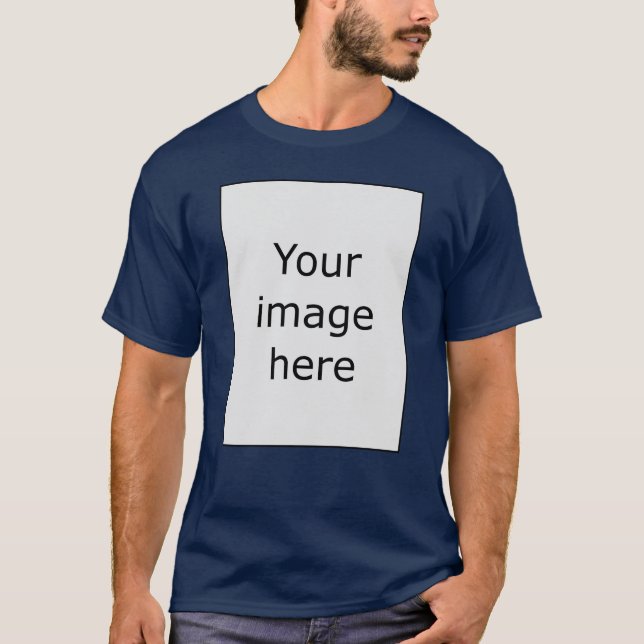 Template - Crest w Tartan T-Shirt (Front)