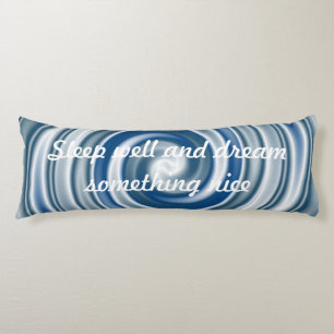 Template - Custom your text, image & background Body Cushion