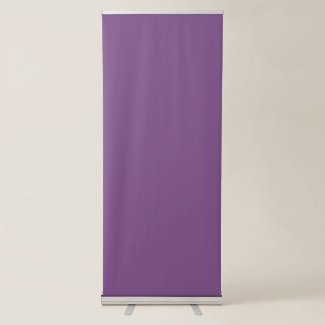 TEMPLATE DIY design your own add photo text Retractable Banner (Front)