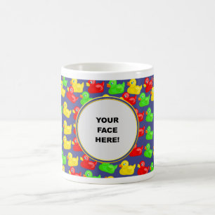 Template, Duck Border Coffee Mug