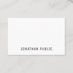 Template Elegant Minimalist Simple Professional Business Card