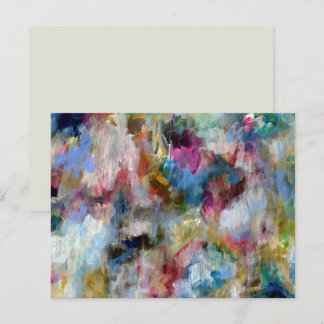 Template Fine Art Postcard Original Stormy Sky