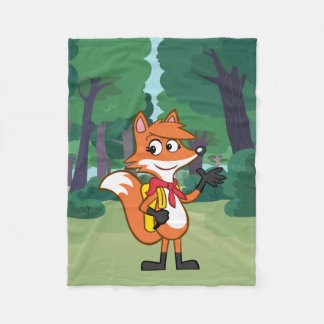 template fleece blanket