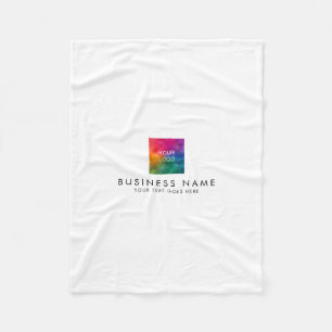 Template Guest House Hotel Motel Hostel Logo Fleece Blanket