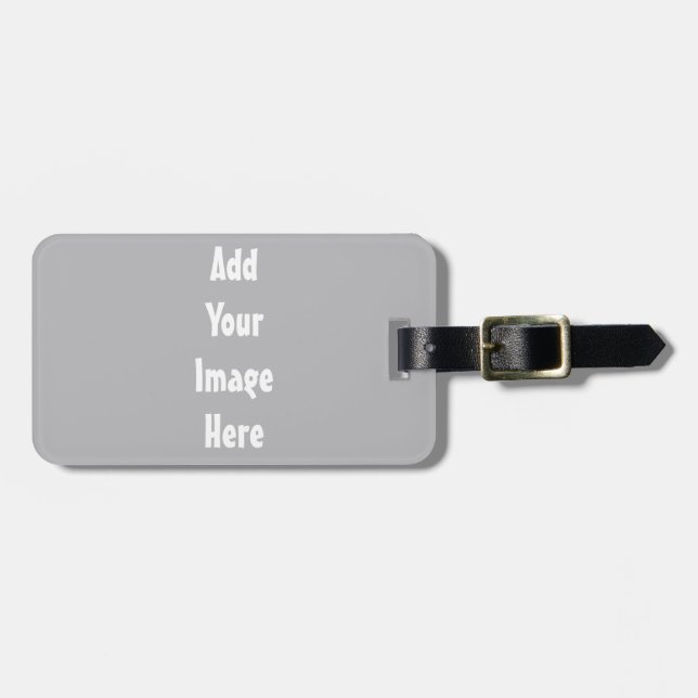template luggage tag (Front Horizontal)