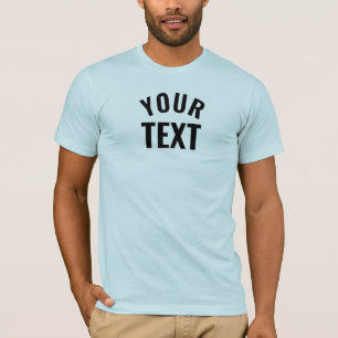 Template Mens Bella+Canvas Short Sleeve Light Blue T-Shirt