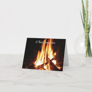 template Note Card
