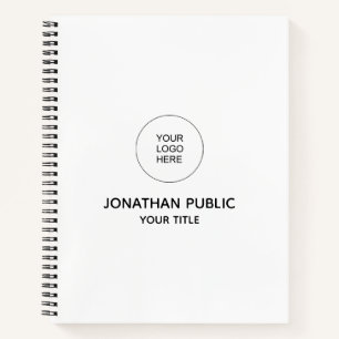 Template Notebooks Add Your Company Logo Here