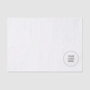Template Promotional Upload Business Logo Here Tissue Paper