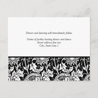 Template Reception Cards