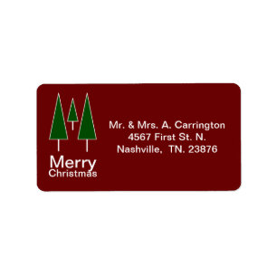 TEMPLATE. Return Address Label