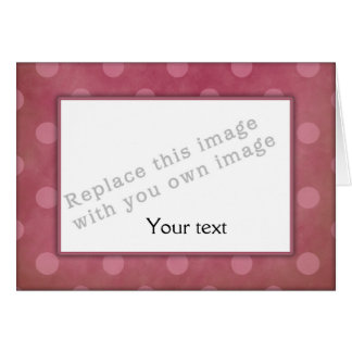 Template - Romantic Dots Design