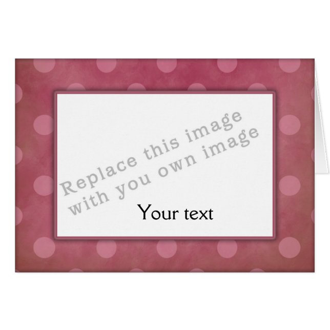 Template - Romantic Dots Design (Front Horizontal)