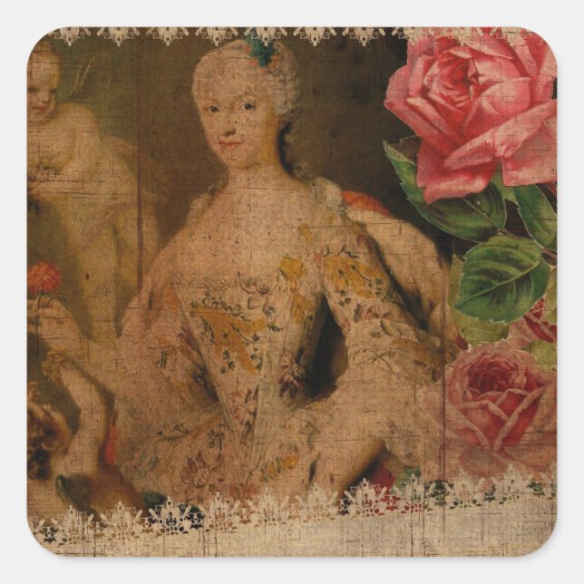 Template Square Sticker (Front)