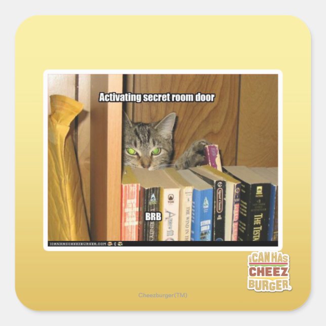 Template Square Sticker (Front)