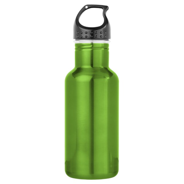 TEMPLATE Texture diy easy ADD text photo jpg fun 532 Ml Water Bottle (Front)