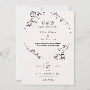 TEMPLATE WEDDING INVITATIONS ONLINE rosary