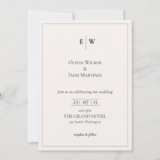 TEMPLATE WEDDING INVITATIONS ONLINE with border