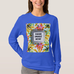 Template Women's Basic Long Sleeve Personalised T-Shirt