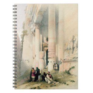 Temple called El Khasne, Petra, March 7th 1839, pl Notebook