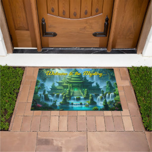Temple Castle of the Secret Jade Throne Doormat