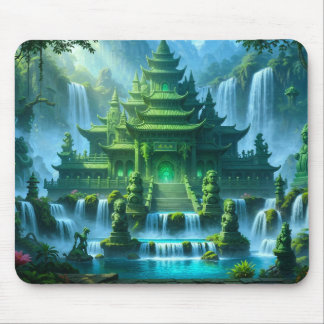 Temple Castle of the Secret Jade Throne Mouse Mat