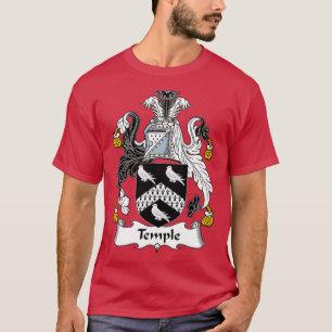 Temple Coat of Arms Family Crest  T-Shirt