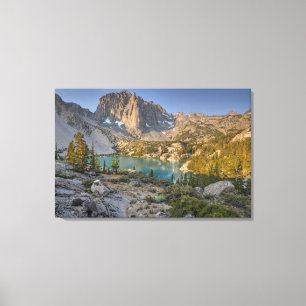 Temple Crag and Second Lake Canvas Print
