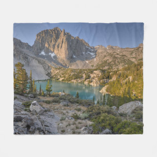 Temple Crag and Second Lake Fleece Blanket