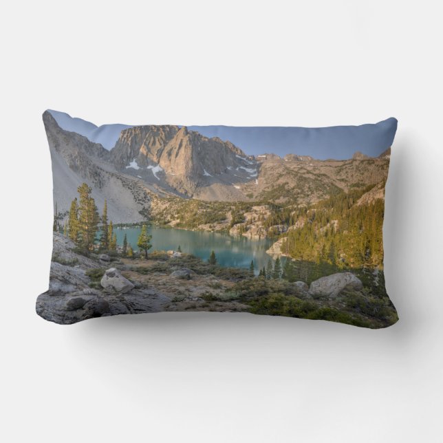 Temple Crag and Second Lake Lumbar Cushion (Front)