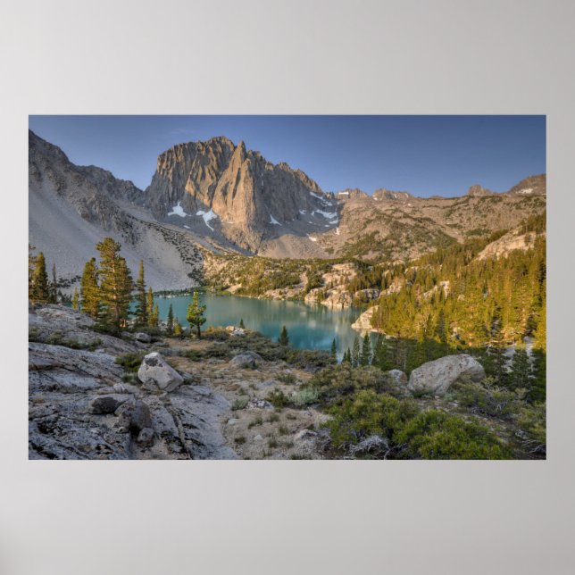 Temple Crag and Second Lake Poster (Front)